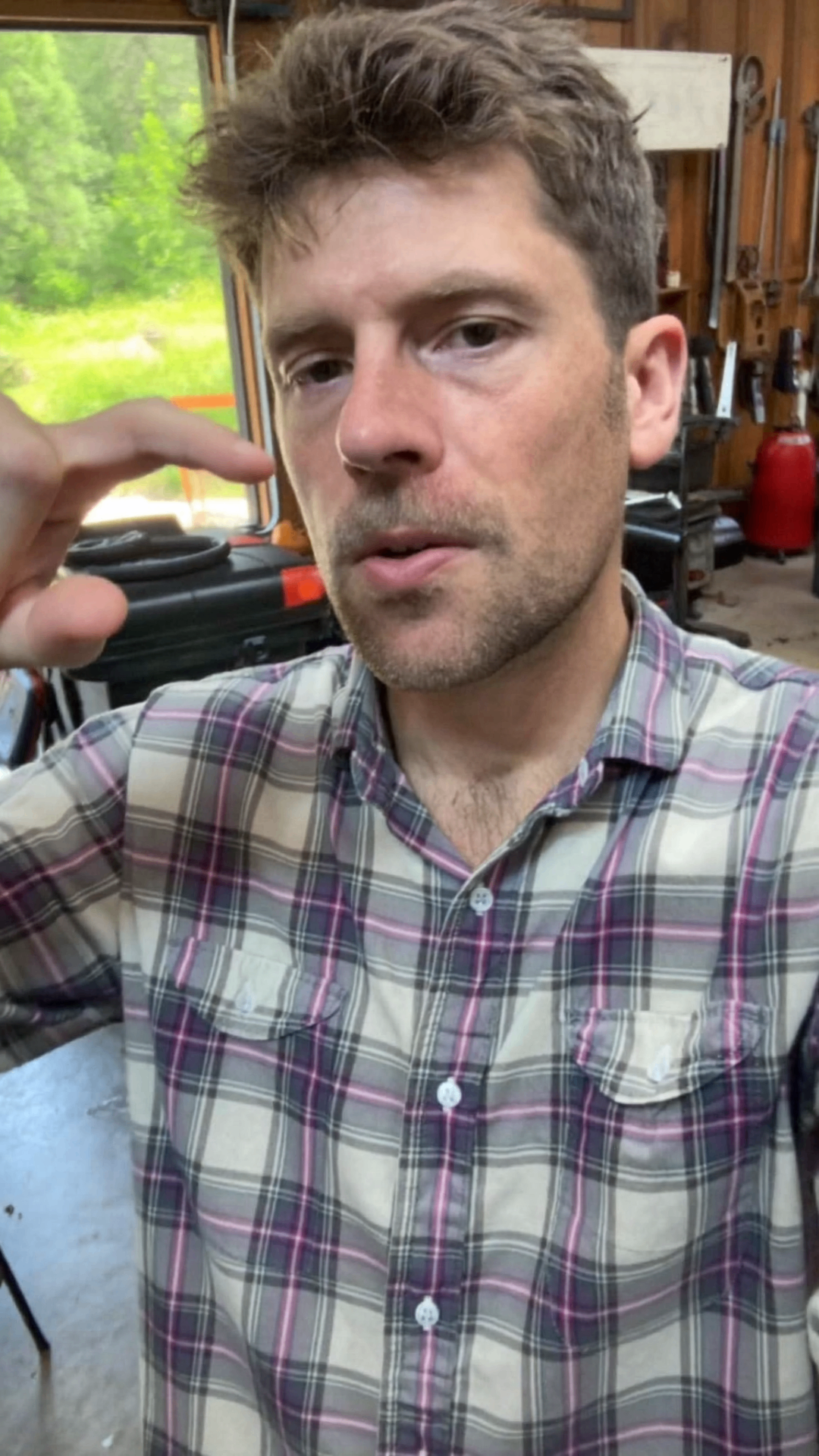 Man in workshop